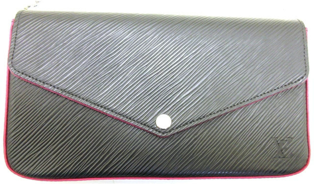 LOUIS VUITTON Pouch Clutch Shoulder Bag handle Pochette Felice Epi